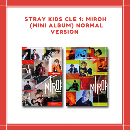 [PREORDER] STRAY KIDS - CLE 1: MIROH (MINI ALBUM) NORMAL VERSION