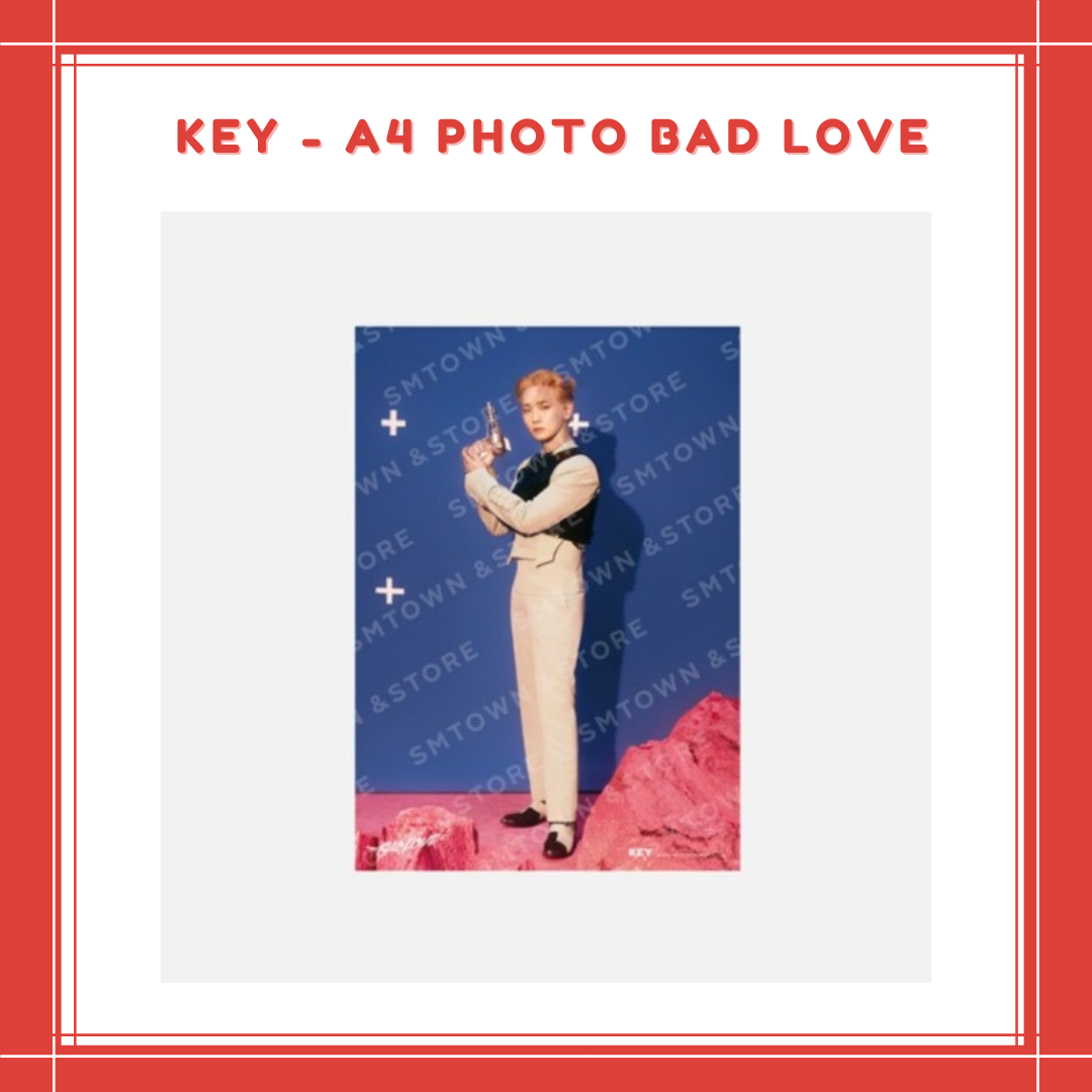 [PREORDER] KEY - A4 PHOTO  BAD LOVE