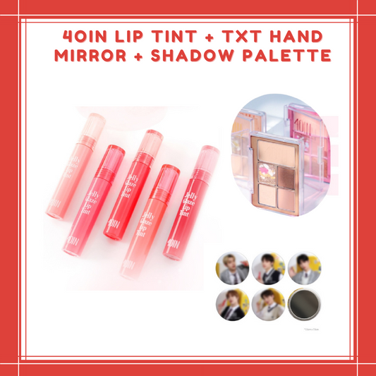 [PREORDER] 4OIN Lip Tint + TXT Hand Mirror + Shadow Palette