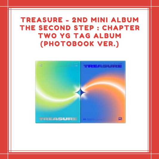 [PREORDER] TREASURE - 2ND MINI ALBUM THE SECOND STEP : CHAPTER TWO YG TAG ALBUM (PHOTOBOOK VER.)