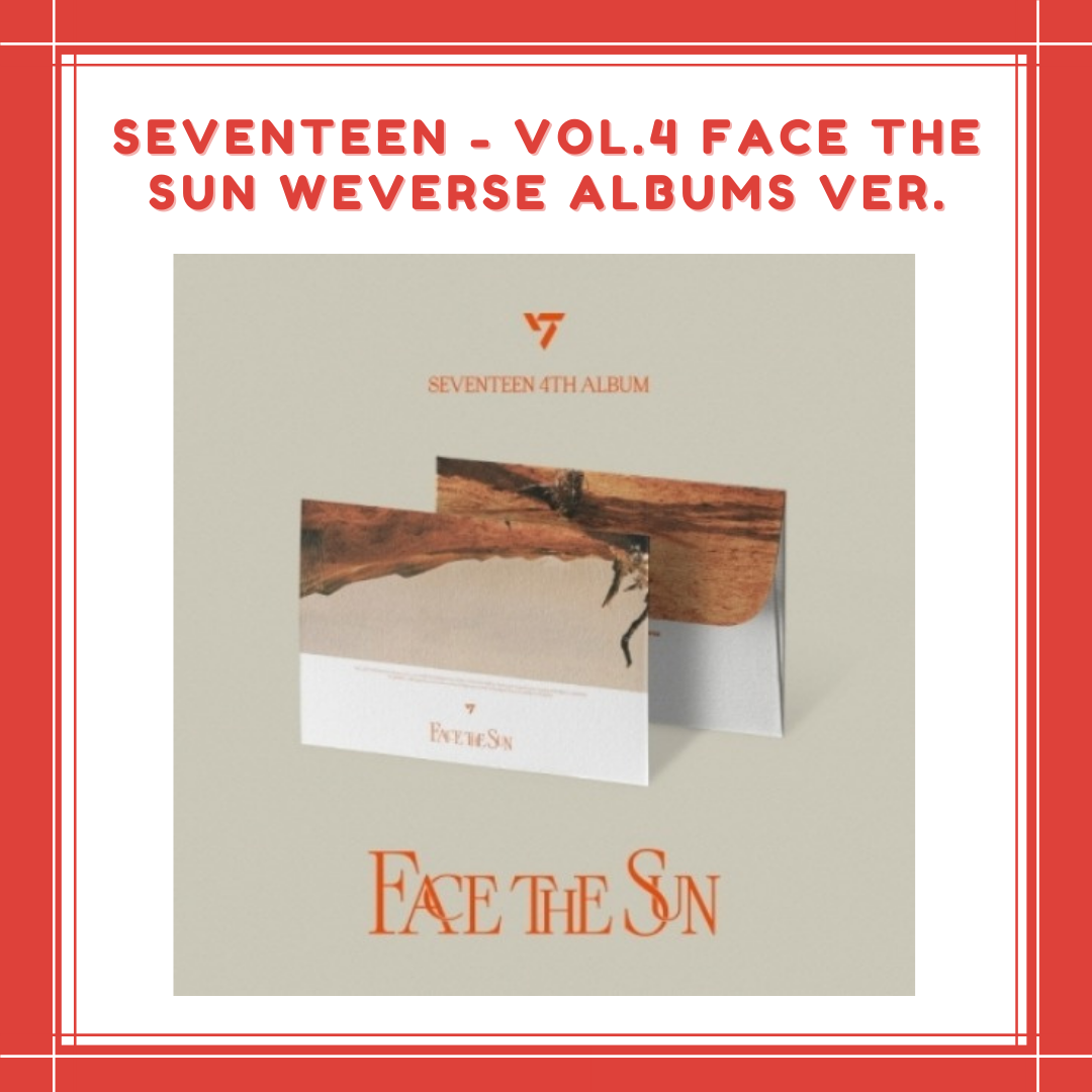 [PREORDER] SEVENTEEN - VOL.4 FACE THE SUN WEVERSE ALBUMS VER.