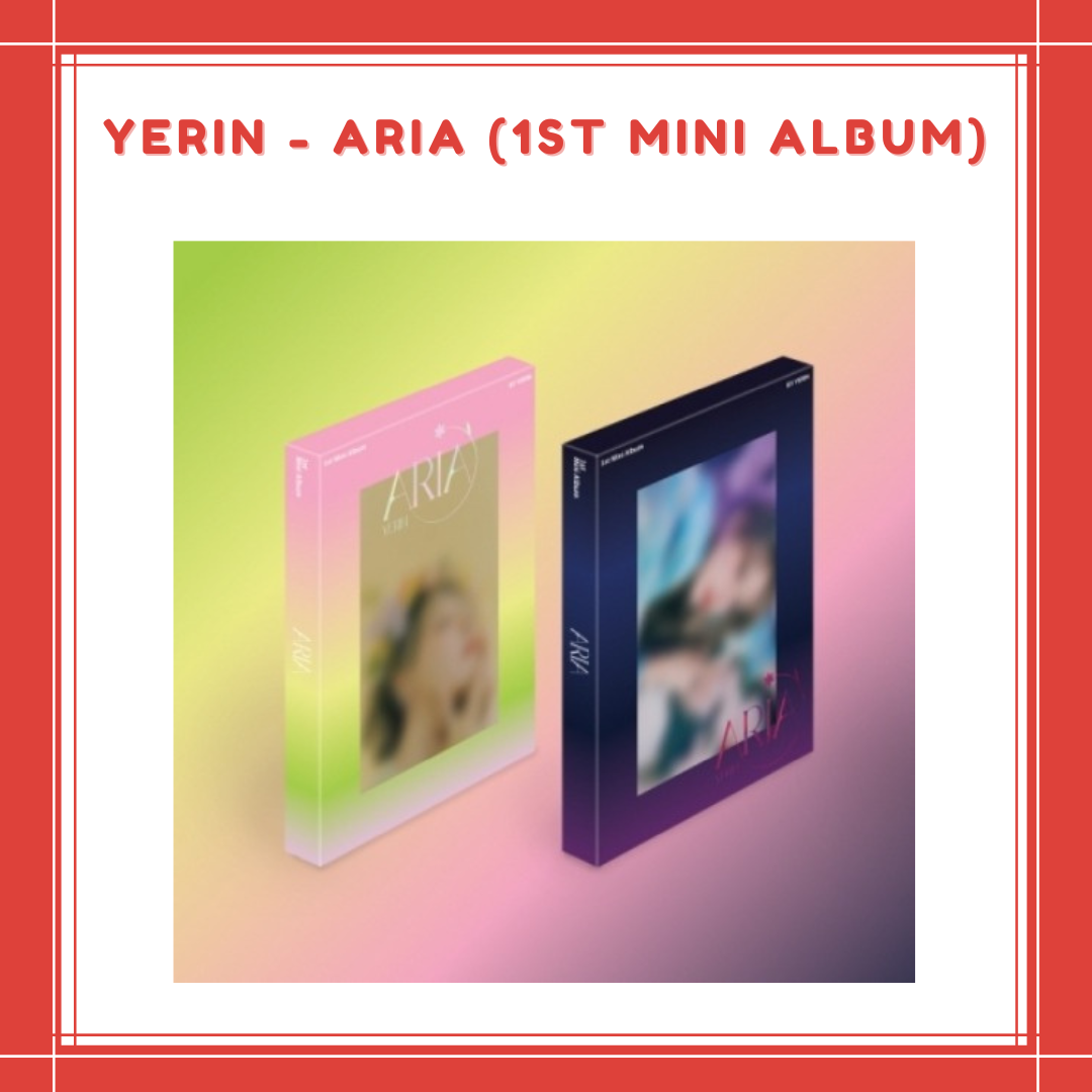 [PREORDER] YERIN - ARIA (1ST MINI ALBUM)