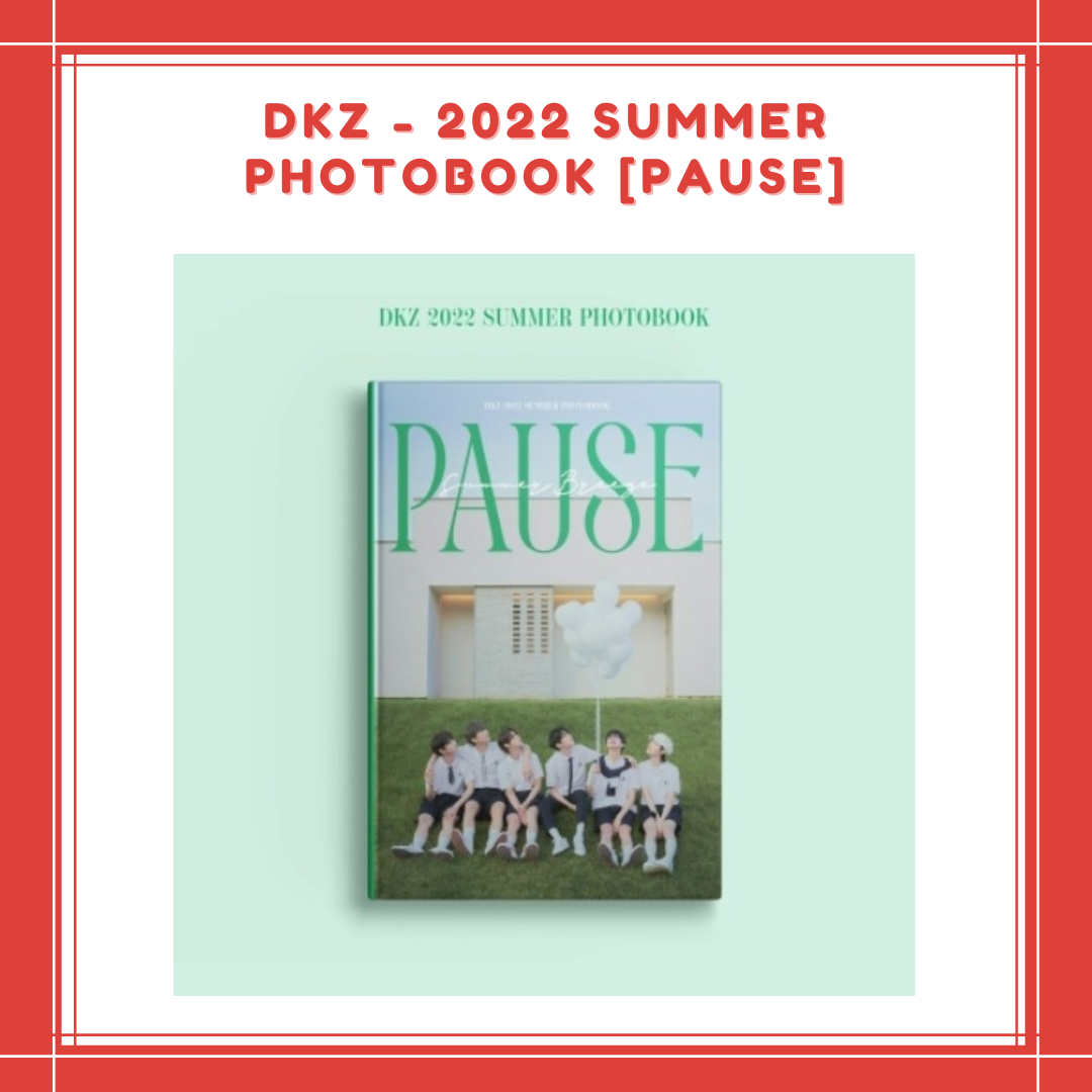 [PREORDER] DKZ - 2022 SUMMER PHOTOBOOK PAUSE