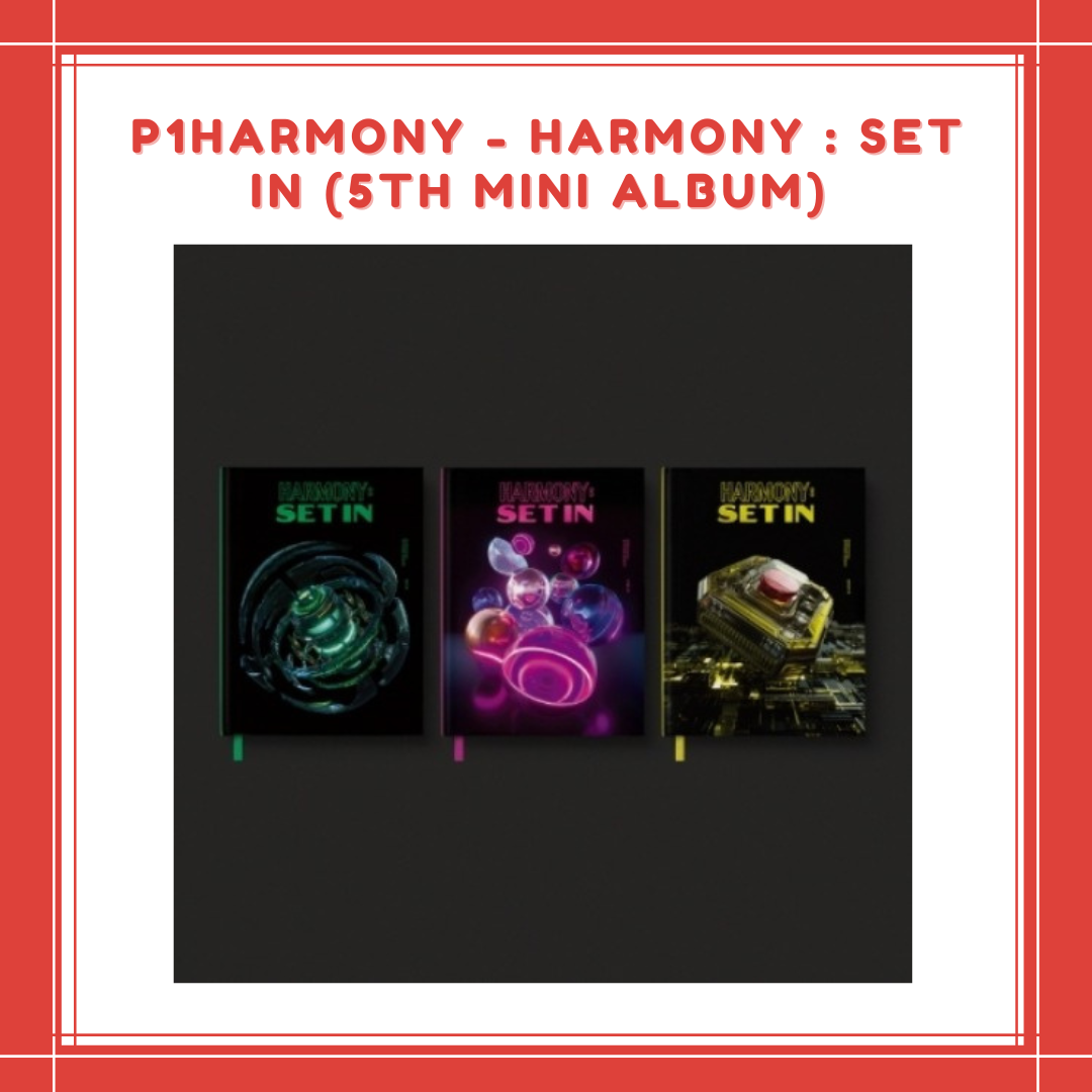 [PREORDER] P1HARMONY - HARMONY : SET IN (5TH MINI ALBUM)