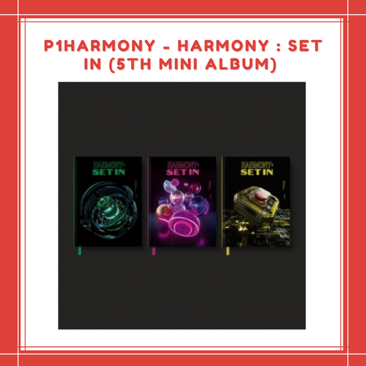 [PREORDER] P1HARMONY - HARMONY : SET IN (5TH MINI ALBUM)