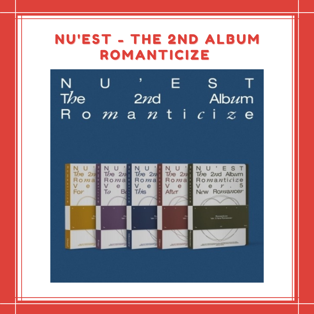 [PREORDER] NU'EST - THE 2ND ALBUM ROMANTICIZE