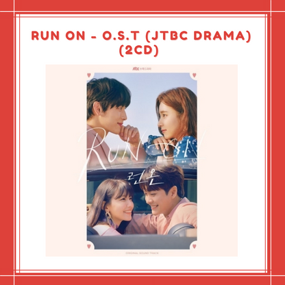 [PREORDER] RUN ON - O.S.T (JTBC DRAMA) (2CD)