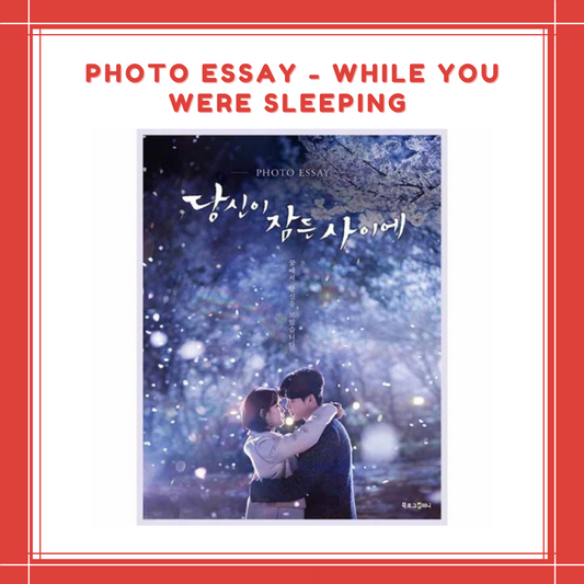 [PREORDER]  PHOTO ESSAY - WHILE YOU WERE SLEEPING