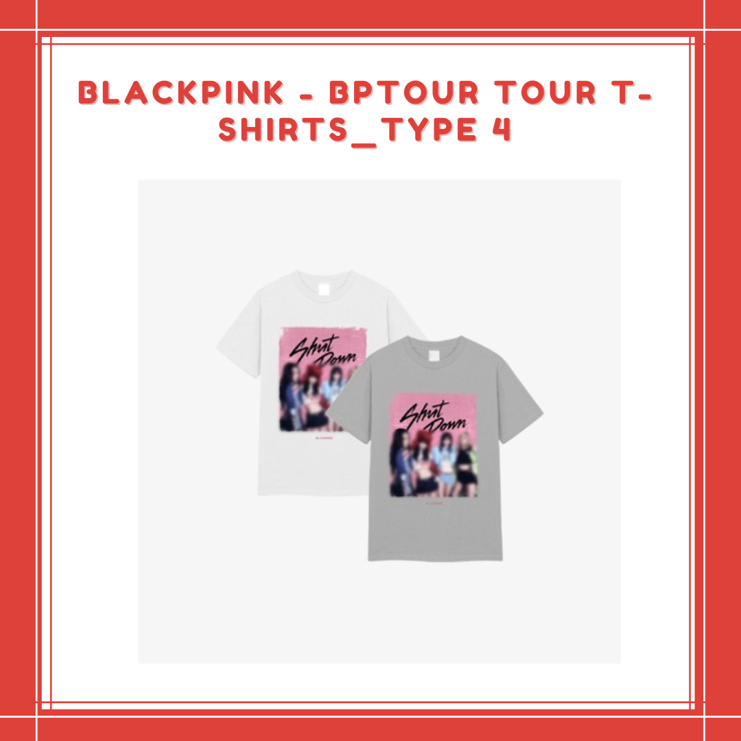 [PREORDER] BLACKPINK - BPTOUR TOUR T-SHIRTS_TYPE 4