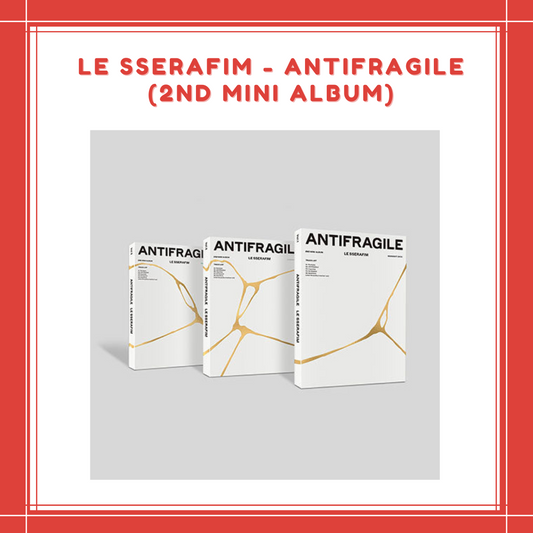 [PREORDER]  LE SSERAFIM - ANTIFRAGILE (2ND MINI ALBUM)