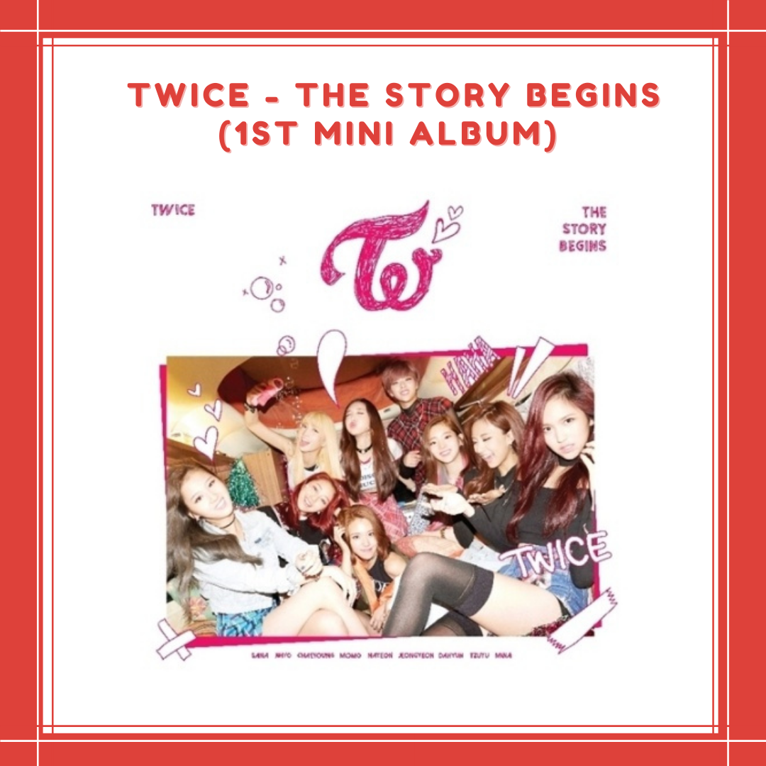 [PREORDER] TWICE - THE STORY BEGINS (1ST MINI ALBUM)