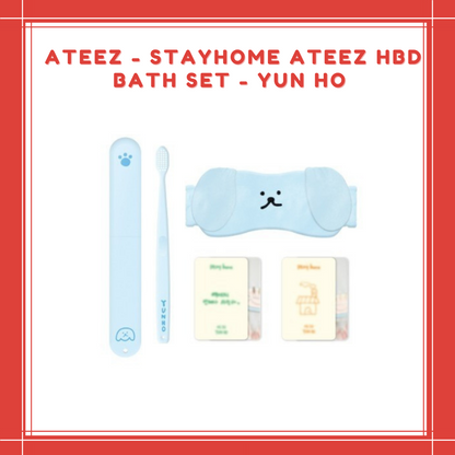 [PREORDER] ATEEZ - STAYHOME ATEEZ HBD BATH SET - YUN HO