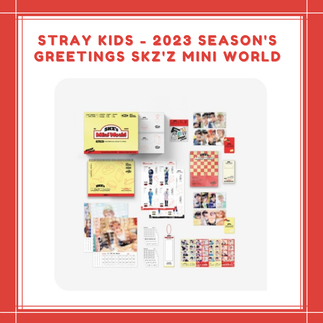 [PREORDER] STRAY KIDS - 2023 SEASON'S GREETINGS SKZ'Z MINI WORLD