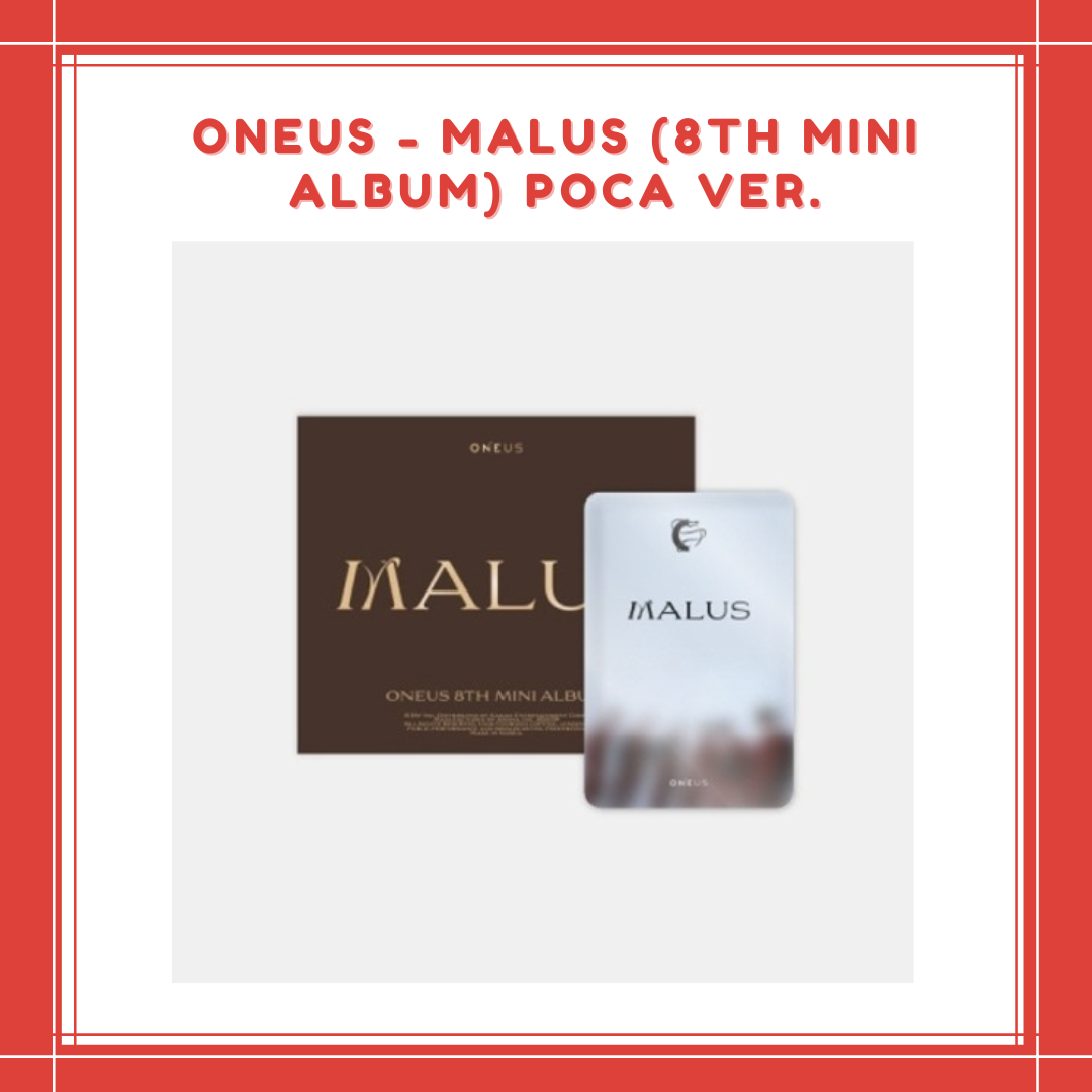 [PREORDER] ONEUS - MALUS (8TH MINI ALBUM) POCA VER.