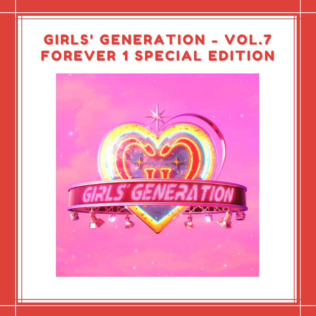 [PREORDER] GIRLS' GENERATION - VOL.7 FOREVER 1 SPECIAL EDITION