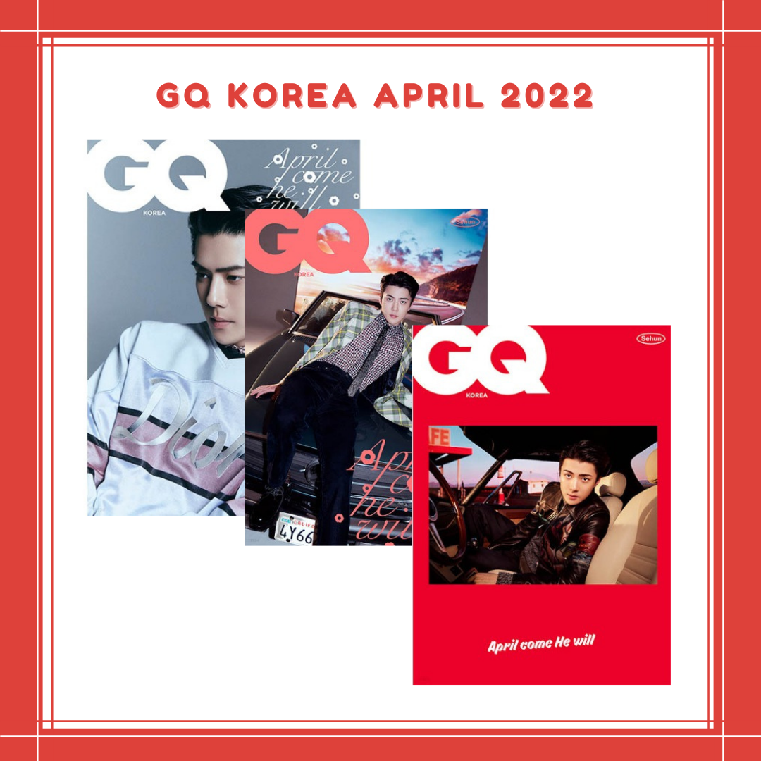 [PREORDER] GQ KOREA APRIL 2022