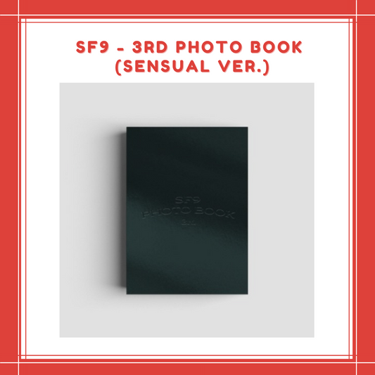 [PREORDER] SF9 - 3RD PHOTO BOOK (SENSUAL VER.)