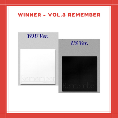 [PREORDER] WINNER - VOL.3 REMEMBER