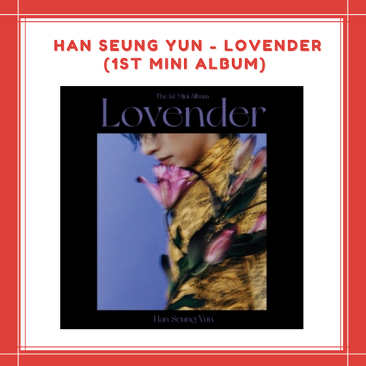 [PREORDER] HAN SEUNG YUN - LOVENDER (1ST MINI ALBUM)