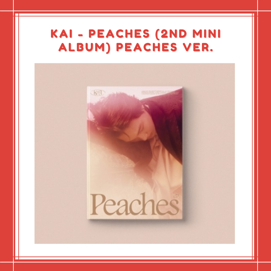 [PREORDER] KAI - PEACHES (2ND MINI ALBUM) (PHOTOBOOK A VER.)