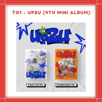 [PREORDER] TO1 - UP2U (4TH MINI ALBUM)