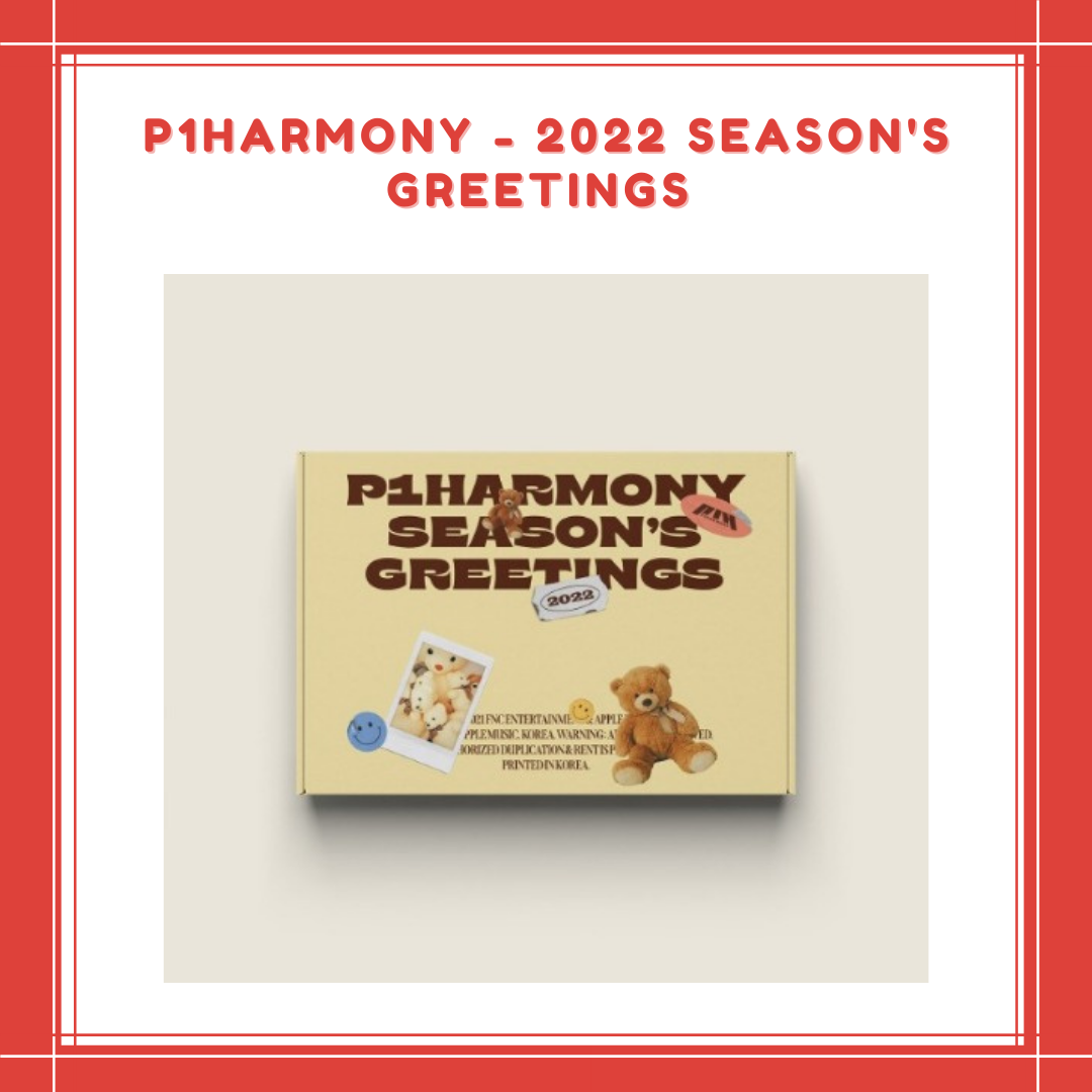 [PREORDER] P1HARMONY - 2022 SEASON'S GREETINGS