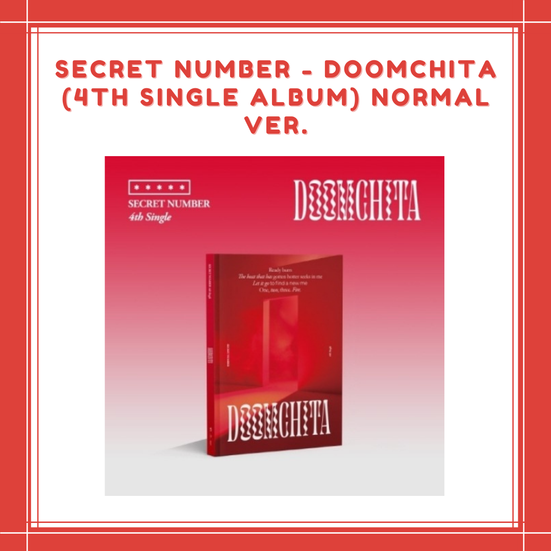 [PREORDER] SECRET NUMBER - DOOMCHITA (4TH SINGLE ALBUM) NORMAL VER.