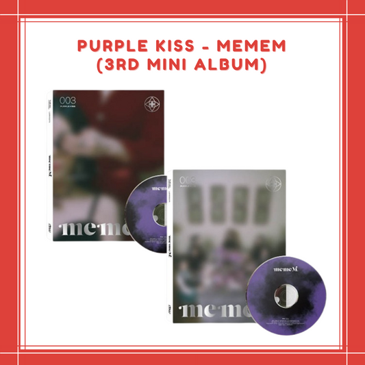 [PREORDER] PURPLE KISS - memeM (3RD MINI ALBUM