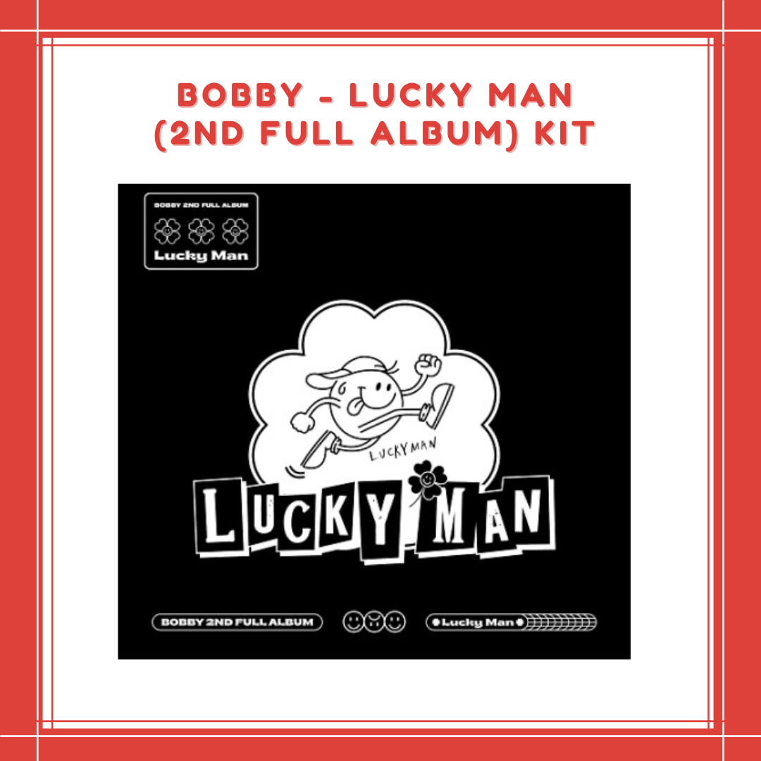 [PREORDER] BOBBY - LUCKY MAN (2ND FULL ALBUM) KIT