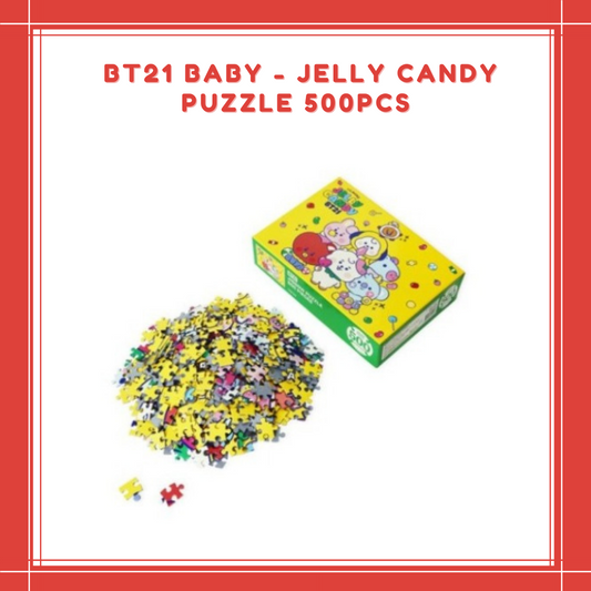 [PREORDER] BT21 BABY - JELLY CANDY PUZZLE 500PCS