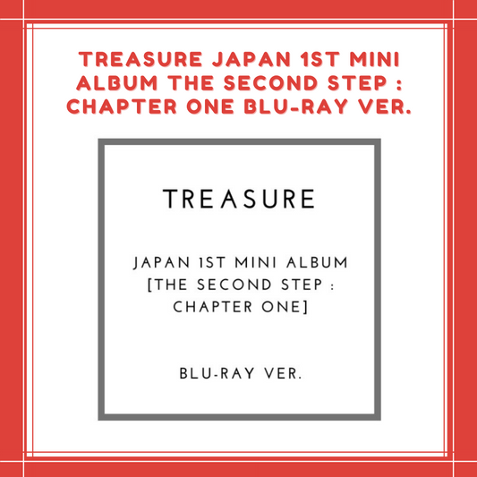 [PREORDER] TREASURE JAPAN 1ST MINI ALBUM THE SECOND STEP : CHAPTER ONE BLU-RAY VER.