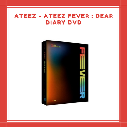 [PREORDER] ATEEZ - ATEEZ FEVER : DEAR DIARY DVD