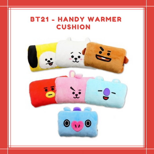 [PREORDER] BT21 - HANDY WARMER CUSHION