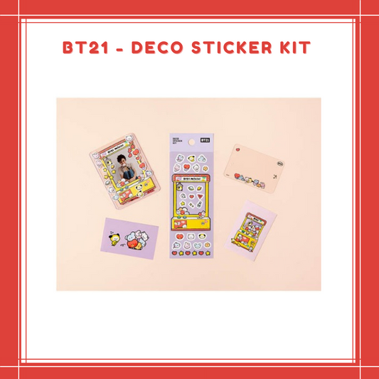 [PREORDER] BT21 - DECO STICKER KIT