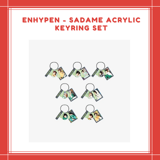 [PREORDER] ENHYPEN - SADAME ACRYLIC KEYRING SET