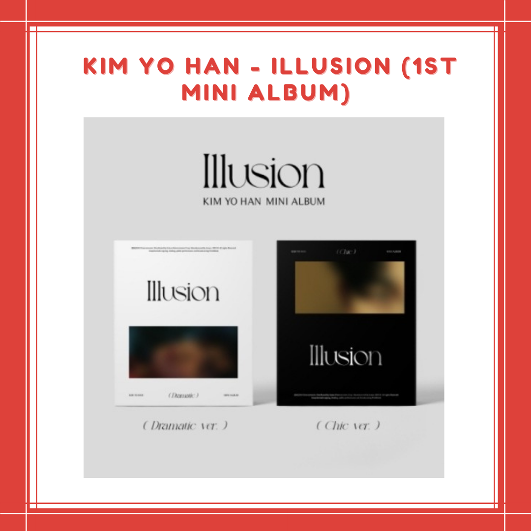 [PREORDER] KIM YO HAN - ILLUSION (1ST MINI ALBUM