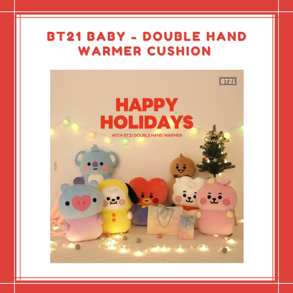 [PREORDER] BT21 BABY - DOUBLE HAND WARMER CUSHION