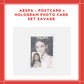 [PREORDER] AESPA - POSTCARD + HOLOGRAM PHOTO CARD SET SAVAGE