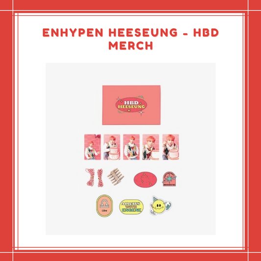 [PREORDER] ENHYPEN HEESEUNG - HBD MERCH