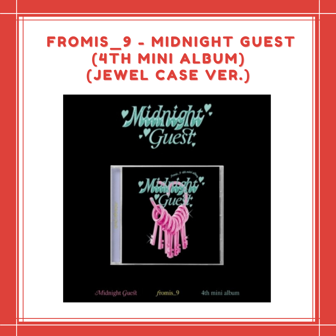 [PREORDER] FROMIS_9 - MIDNIGHT GUEST (4TH MINI ALBUM) (JEWEL CASE VER.)