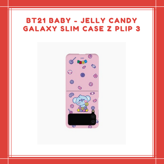 [PREORDER] BT21 BABY - JELLY CANDY GALAXY SLIM CASE Z PLIP 3