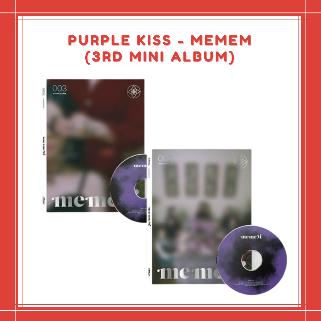 [ON HAND] PURPLE KISS - memeM (3RD MINI ALBUM)