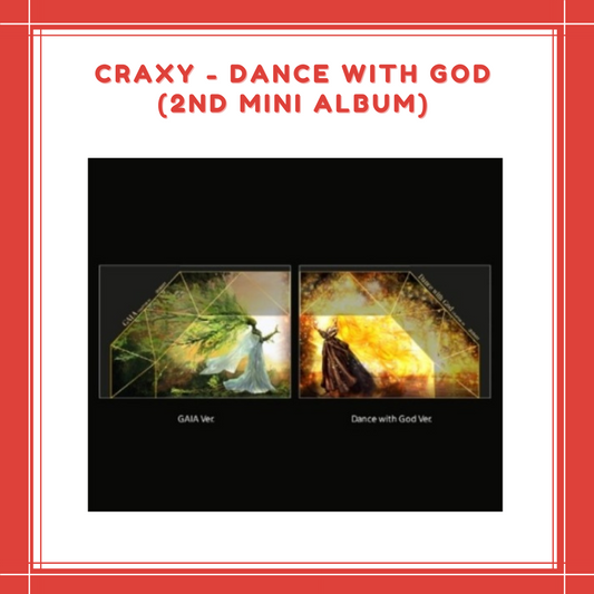 [PREORDER] CRAXY - DANCE WITH GOD (2ND MINI ALBUM)