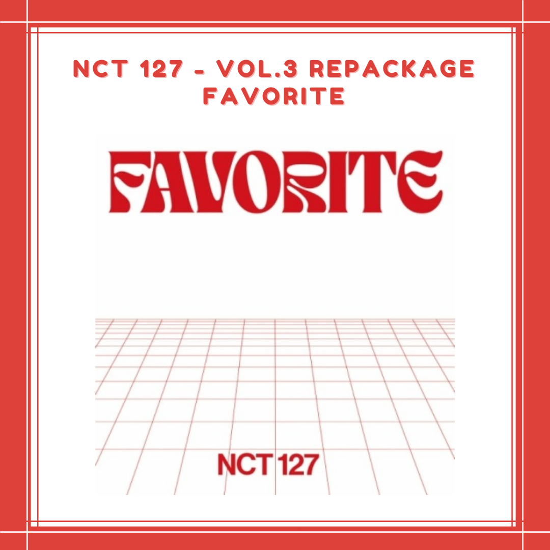 [PREORDER] NCT 127 - VOL.3 REPACKAGE FAVORITE