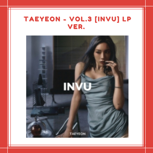 [PREORDER] TAEYEON - VOL.3 [INVU] LP VER.