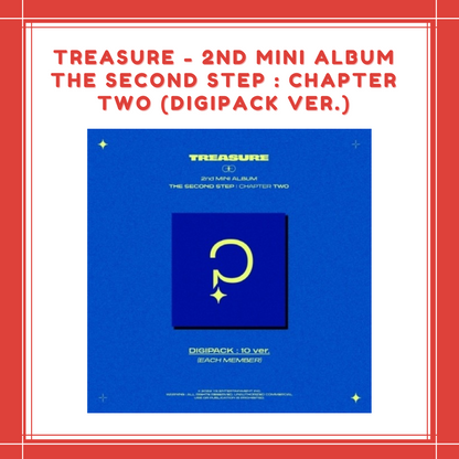 [PREORDER] TREASURE - 2ND MINI ALBUM THE SECOND STEP : CHAPTER TWO (DIGIPACK VER.)