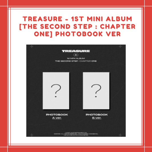 [PREORDER] YG BENEFIT TREASURE - 1ST MINI ALBUM THE SECOND STEP : CHAPTER ONE PHOTOBOOK VER. SET