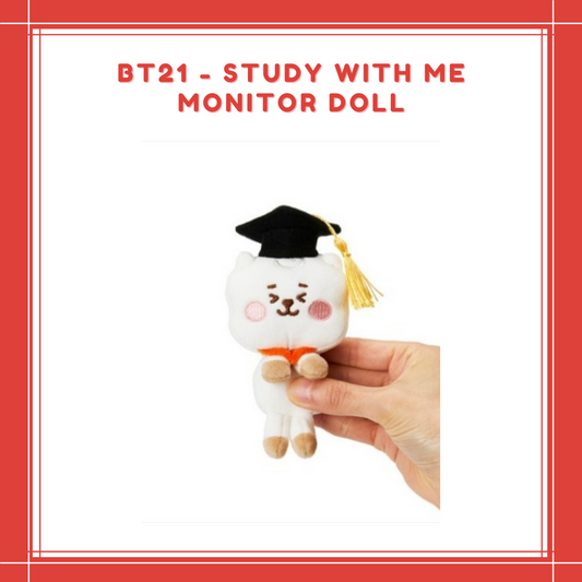 [PREORDER] BT21 - STUDY WITH ME MONITOR DOLL