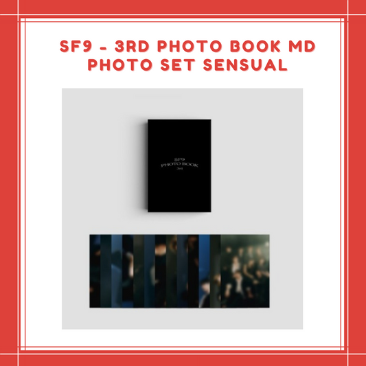 [PREORDER] SF9 - 3RD PHOTO BOOK MD PHOTO SET SENSUAL