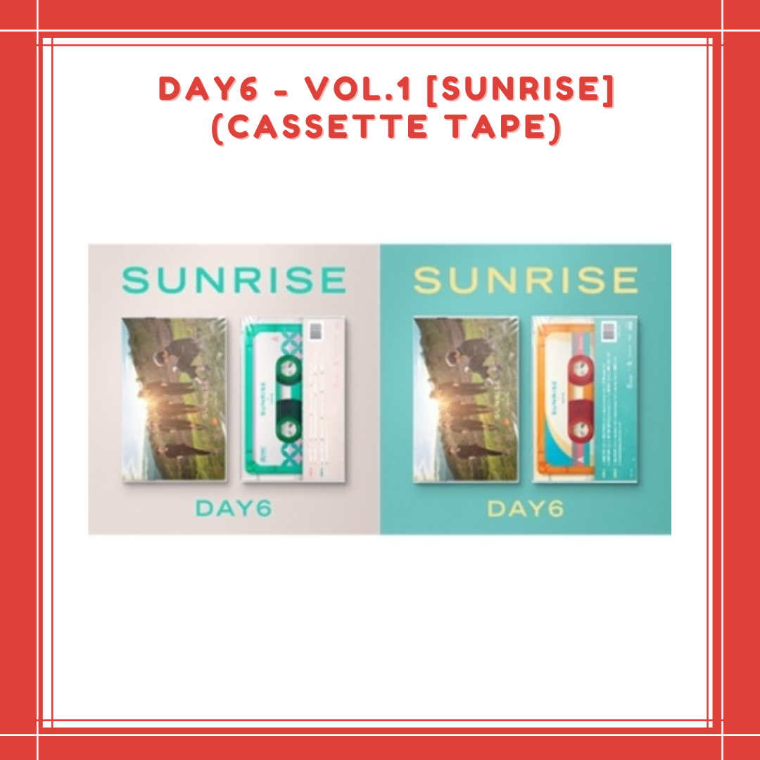 [PREORDER] DAY6 - VOL.1 [SUNRISE] (CASSETTE TAPE)